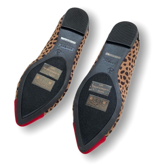 #245 Cheetah Print Red Tip Platforms - Picture 4 of 12